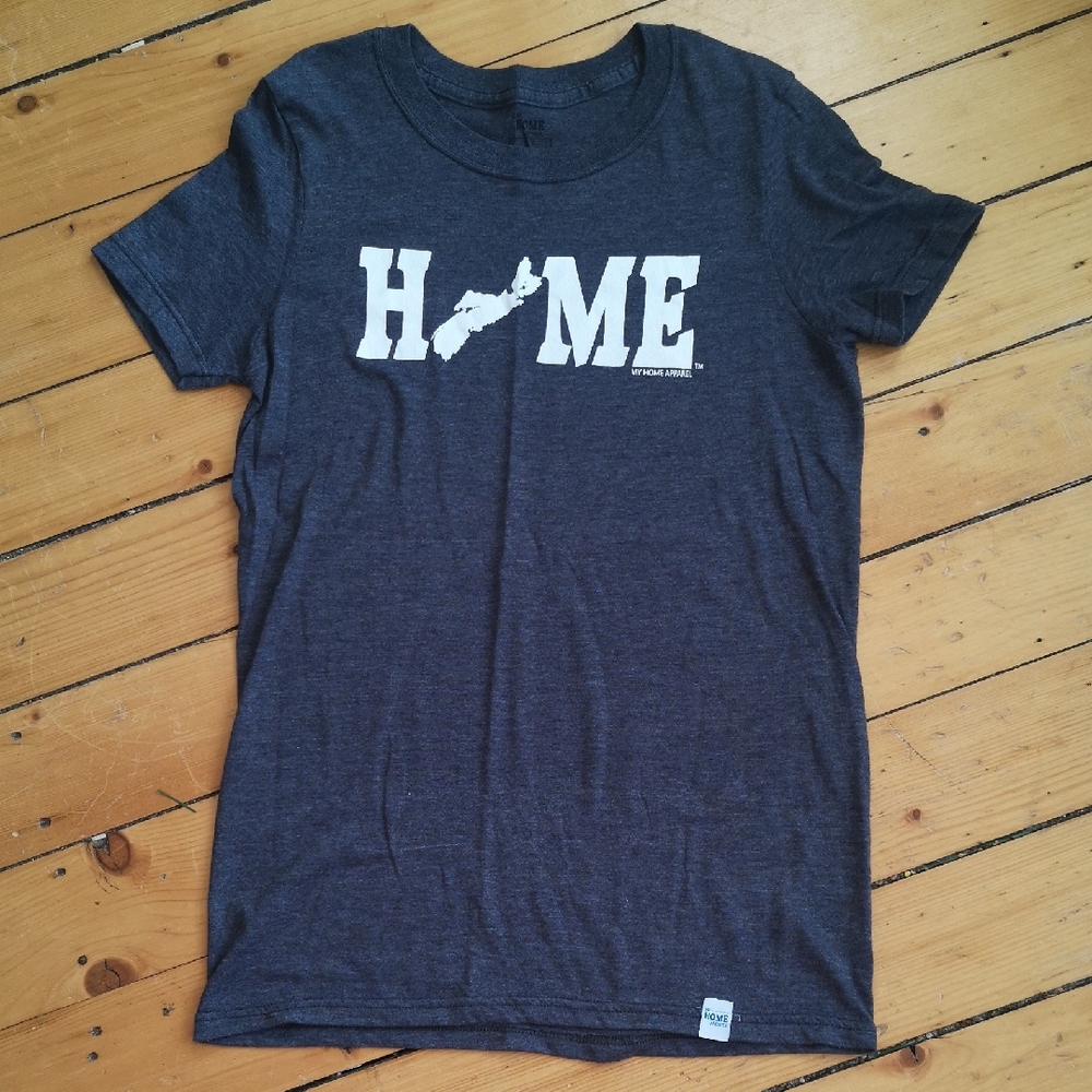 Gray HOME Graphic T-Shirt
